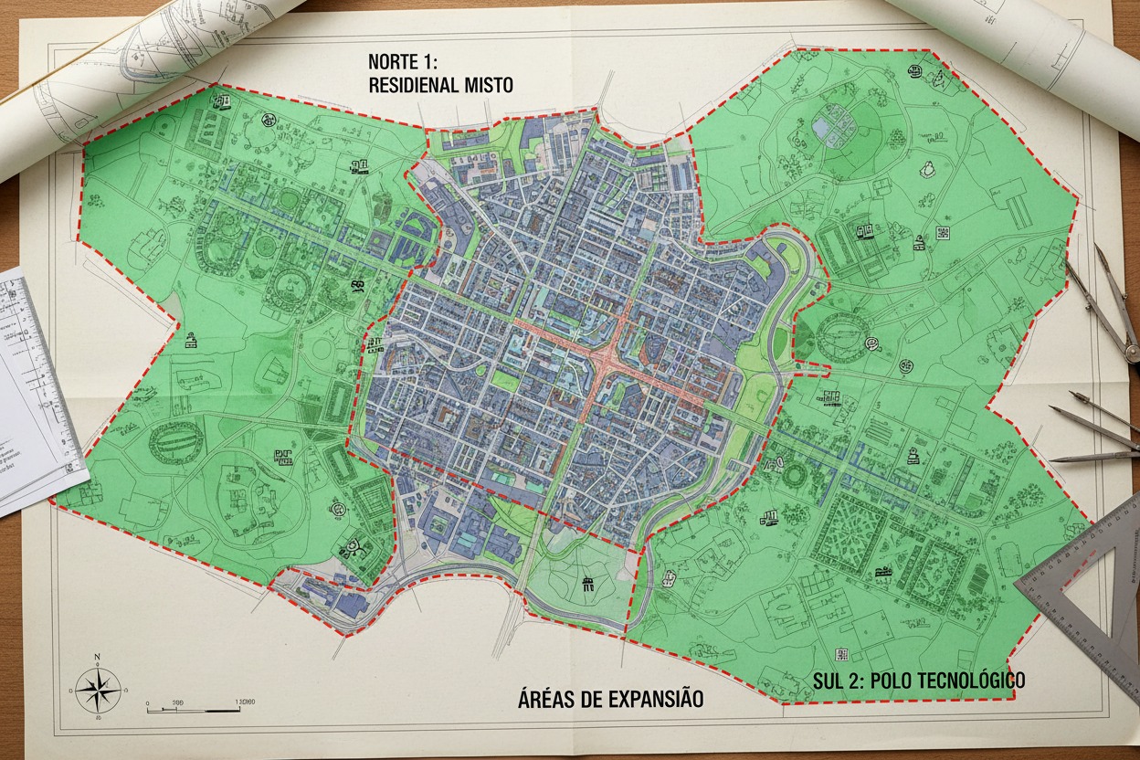 Zoneamento urbano aplicado ao planejamento de loteamentos